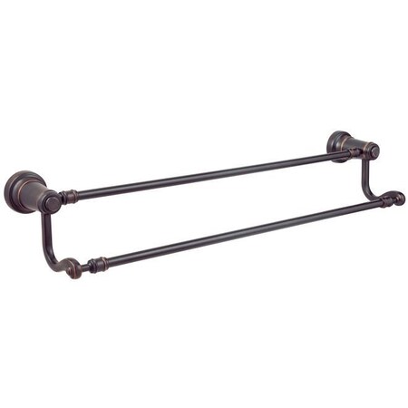 Kwikset Ashfield 24" Double Towel Bar 90795-003